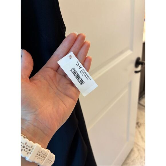 NWT IRO Victa Asymmetrical Mini Dress black, Sz 40 US 8/10 $395 C33 - Picture 5 of 11